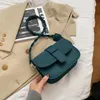 Designer- Small Panelled Flap Bag PU Leather Shoulder Bags For Women Fashion Lady Crossbody Bag Designer Handbags
