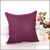 Kudde / Dekorativ kudde Hem Textil Trädgård Bomull Bomfodral Solid Enkel Mode Kasta PillowCase 45 * 45cm Vardagsrum Cafe Textile Er