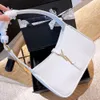 2021 New Leater Leather Counter Counter Bag Bag Wadies Gold Label Pattern Motory Underarm Bag Bags Action Simple Fashion Mini 286f