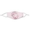 Silk Face Mask with Nose Wire Washable Reusable 3 Layer Satin Fabric Mouth Cover for Adults Soft Breathable Luxury mask GH991