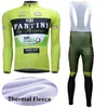 2021 Мужской комплект Fantini Pro для велоспорта, зимняя термофлисовая одежда для велоспорта с длинным рукавом Maillot Ciclismo Invierno Bike Джерси 3097438