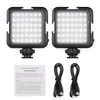 Luz LED regulable brillante para vídeo, Panel de fotografía, lámpara de relleno para estudio fotográfico, 6000K para cámara Digital DSLR Canon, Nikon y Sony