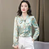 Mulheres impressas curva camisa de manga comprida floral primavera outono plus tamanho camisa moda elegante senhoras blusa boutique camisa