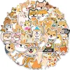 50 PCSLOT Lovely Cartoon Cute Dog Stickers för barnleksaker Vattentät klistermärke för anteckningsbok skateboard bärbar dator bagage bil de6872749