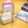 선글라스 패션 트레이스 라인 석 2022 여성 Luxulry Steampunk Sun Glasses 독특한 다이아몬드 안경 ov400