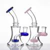 Glass Bong Smoking Water Pipe 8.6 inches with Free Glass Bowl for oil or dry herb holder 14mm female joint