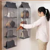 DOZZLOR Handbag hanging organizer Hanging wardrobe organizer Three-dimensional storage bag Handbag for closet1
