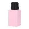 1pc 180ml Nail Polish Remover Pump Alcohol Liquid Dispensers Empty Plastic Bottle Make Up Cosmetic Refillable Container Nail Tools