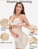 Damen-Shapewear, feste Kontrolle, nahtlos, gepolstert, Oberschenkel, schlanker, hohe Taille, Höschen, Hüftpolster, Enhancer, Po-Lifter, kurzer Booster