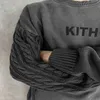 Kith Hoodie Mens Hoodies Sale Kadın Tasarımcı Sweaters Erkekler için Sıcak Hooded Kith S Tasarım Snapbacks Kalın Hoodie Ceket S643