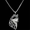 2020 Venta de collares de cadena, colgante de perro Animal de aleación, collar Chapado en plata Husky, joyería de moda, suministro completo 7255096