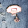 metal basketball hoop