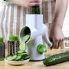 Livraison gratuite Coupe-légumes manuel Slicer Accessoires de cuisine Multifonctionnel Rond Mandoline Slicer Pomme de terre Fromage Gadgets de cuisine