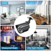 2PCS CCTV Camera 1/3" CMOS Color 1080P High-resolution 24 Lamp Nightvison Waterproof Indoor Camera Analog Security