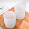 Candle Holders Cup Environmentally Soybean Candle Glass Bottle with Bamboo Lid Scented Candles birthday Jars Decoracion