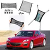 For Mazda RX-8 RX8 Car vehicle Black Rear Trunk Cargo Baggage Organizer Holder Storage Nylon Plain Vertical Seat Net FRAME TRIM