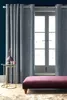 Customized Size 3D Embossed Velvet Blackout Windows Curtain Drape Panel For Living Room Bedroom Interior Home Decoration1