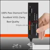 스터드 이어링 보석 S925 스털링 시에 D 컬러 VVS 4 Moissanite Diamond Earring Passed Test Women Anniversary Party 선물