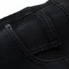 Nouveaux Hommes Jeans Noir Jeans Pantalons Hommes Vêtements Élasticité Maigre D'affaires Casual Mâle Denim Slim Pantalon Classique Homme Pantalones 201111