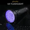 100 LED UV-zaklampen fakkels violet paars licht fakkel voor Home Hotel Inspection Pet urine-vlekken