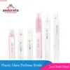 Sedeorat 50 st / lot Clear Glass Perfume Bottle 2ml 3ml 5ml 10 ml Automizer Mist Pen Spray Refillerbar JX091-2Good Product