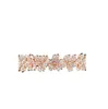 18K Rose Gold /Silver Daishling Daisy Meadow Fareable Ring For Pandora 925 Sterling Silver Designer مع صندوق أصلي