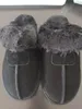 Classic Women Men Warm Slippers Boots Men's And Women's Cow Split Leather Cotton Boot Women Kids Size