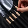 Acryl Nail Art Borstels Set Voor Manicure Nail Art Design Schilderij Borstels Puntjes Pen Tool Kit