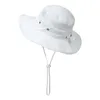 Chapeau de soleil pour enfants 2021 6 couleurs maille couture chapeau de pêcheur en plein air garçons et filles chapeau de Protection solaire à large bord casquettes M3300