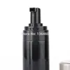 100ml 120m 150ml 200ml Empty Mousse Foam Bottle Black Liquid Soap Dispenser Pump Bottles Refillable Hand Shampoo Castile