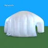 Werbung Aufblasbares Kuppelzelt 8m Weißes Iglu-Rundzelt Luftexplosionsjurte für Party- und Hochzeitsveranstaltungen