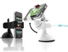 Spedizione gratuita 360 gradi auto parabrezza montaggio cellulare montaggio supporti supporti supporto staffa per iPhone5 4S per smartphone Samsung