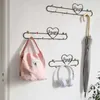 metal hook for hanging bags clothes the bathroom home key hanger wall holder stand wedding decoration wall hanger decorative 201021