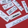 Letras números v6 v8 awd 30 50 xf xjl emblema para jaguar emblema xj xe ftype fface fender tronco médio estilo do carro adesivo1149574