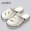 Slippers Summer Women Clogs Quick Dry Wedges Platform Garden Shoes Beach Sandals Home Thick Sole Increased Flip Flops for 220304