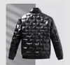 Down Men's Jacket Winter Parka Pocket 3D Metal Triangle Pattern Decoration Outerwear Letter High Quality Outdoor Clothing Vest