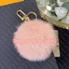 Top M69563 Plush FUR BAG CHARM AND KEY HOLDER Designer Fashion Dragonne Car Key Holder Pouch Coin Purse Mini Pochette Accessoires4083969