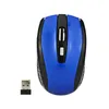 Mouse ottico wireless USB da 2,4 GHz Ricevitore USB Mouse Smart Sleep Mouse a risparmio energetico per computer Tablet PC Laptop Desktop con scatola bianca