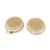 Poils naturels brosse à poils corps Maasage soins de santé brosse de bain pour le bain douche brosses à poils massage brosse pour le corps ZZA11936