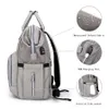 미라 가방 기저귀 가방 배낭 큰 기저귀 가방 USB 충전 전화 가방 BBEBE 엄마 간호 기저귀 가방 용량 어머니 주최자 LJ201013