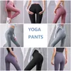 Yoga Pants Patchwork Sports Leggings Running T-Shirt Fitness Workout Gym Hög midja Magkontroll Jogging Suits For Women3540111