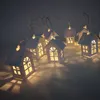 1,5 m 10st LED Christmas Tree House Style Fairy Light LED String Wedding Natal Garland År Juldekorationer för hem 201027