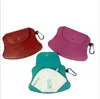Mask Storage Bag PU Läder Clip Portable Girls Keyring Holder Skyddsmaskar Organisation Dammskyddad Masker Kort Skydd Tillbehör HHA3506