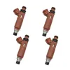 4pcs Fuel Injectors Nozzle For Mazda 323 V P F S C 16V 1.3L OEM 195500-3020 1955003020