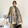 2020 Winterschal frauen Kaschmir Dame Stolen Design Drucken Weibliche Warme Tücher und Wraps Dicke reversible Schals Decke