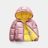 VFOCHI Nouveau Garçon Fille Vers Le Bas Manteaux Enfants Veste D'hiver Parka Enfants Habit De Neige Imperméable Unisexe Garçon Fille Épais À Capuche Hiver Outwear LJ201120