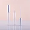 3ml lip gloss tubes empty cosmetic packaging 3ml cylinder black lipgloss packaging custom containers Plastic stoppers