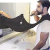 Man Bathroom Apron Male Beard Apron Razor Holder Hair Shave Beard Catcher Waterproof Floral Cloth Household Cleaning Protector5789932