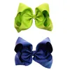 15PCS 8Inch Grosgrain Ribbon Bows Alligator Hair Clips Girls Large Big Hair Bows Clips Hair Accessories for Teens Kids Toddlers LJ201226