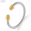 Luxe stapelbare draad touw armband manchet voor vrouwen bruiloft volledige kubieke zirkoon kristal CZ Dubai zilveren kleur party armband